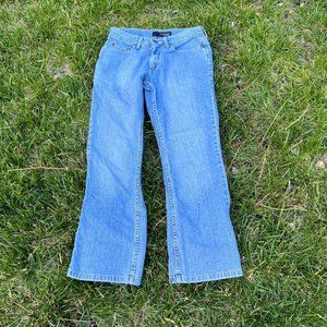 Y2K vintage anchor blue jeans. Regular/bootcut jeans with nice fading.Size 28/30